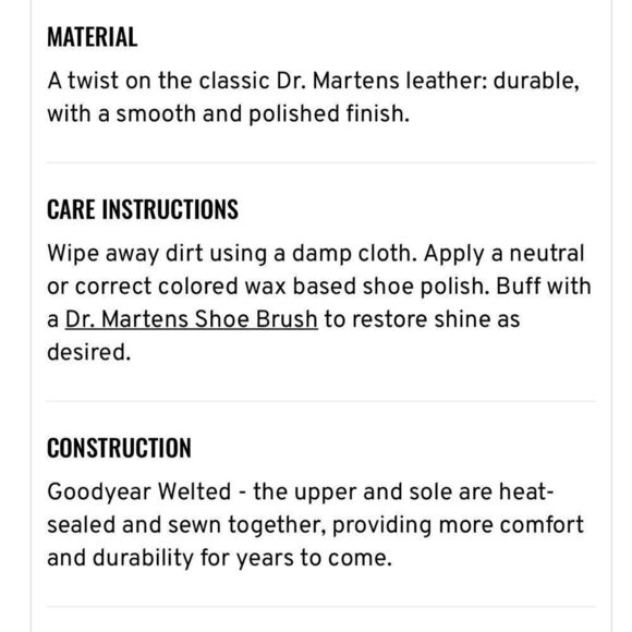 Smooth White Jason Dr. Martens Boots - Picture 7 of 7